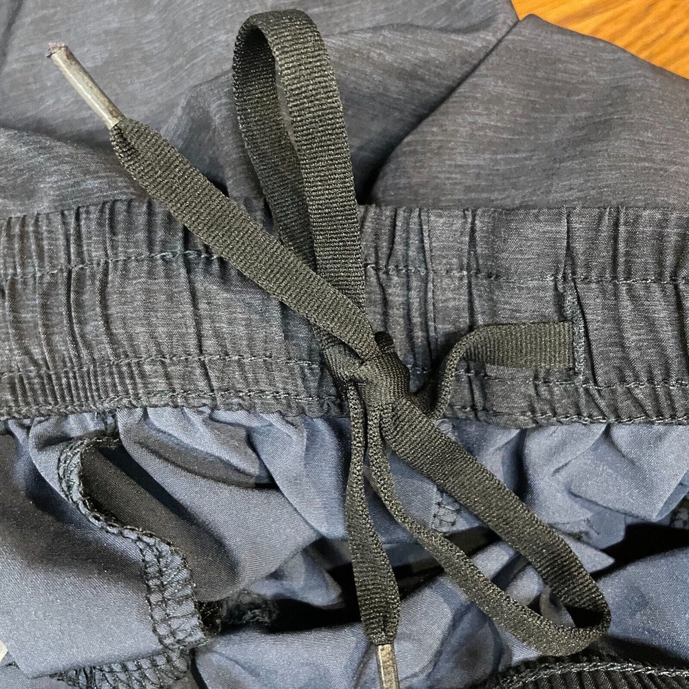 Raw Gear Shorts Mens Small Blue Drawstring Athleisure Gym Workout Running Hike - Picture 4 of 8
